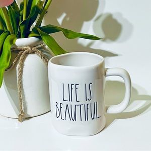 Rae Dunn Life is Beautiful Mug